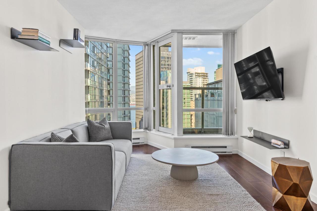 Downtown Luxury 1Br Coal Harbour Appartement Vancouver Buitenkant foto